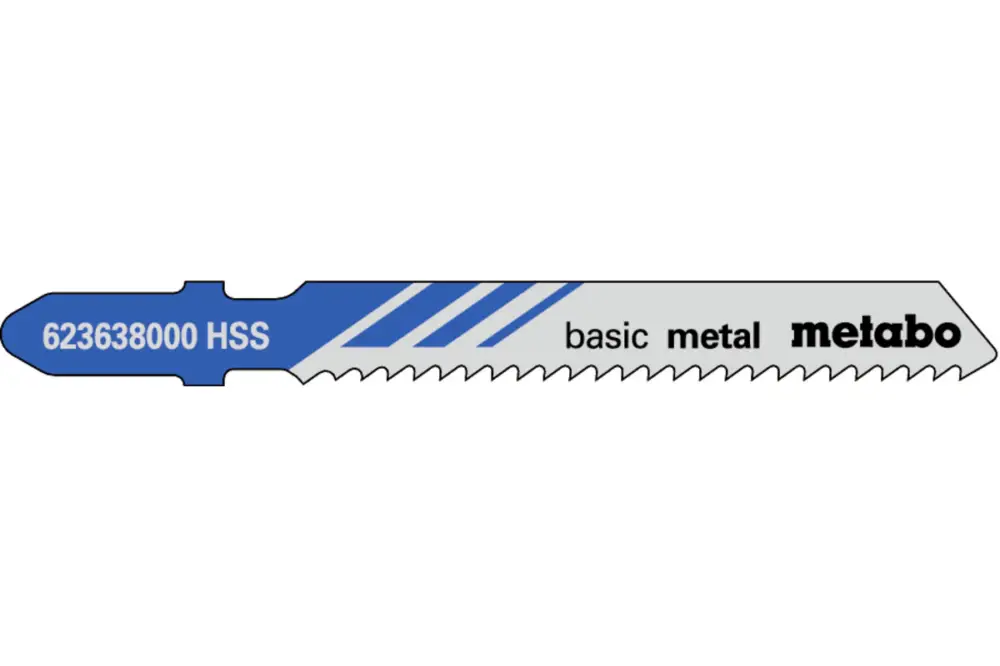 METABO 5 Stichsägeblätter "basic metal" 51/ 2,0 mm 623638000 Billig