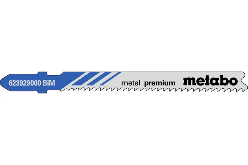 Zertifiziert METABO 5 Stichsägeblätter "metal premium" 66mm/progr. 623929000