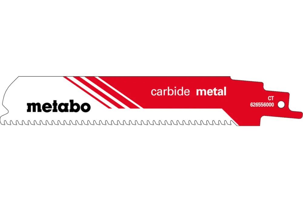 METABO Säbelsägeblatt "carbide metal" 150 x 1,25 mm 626556000 Zertifiziert