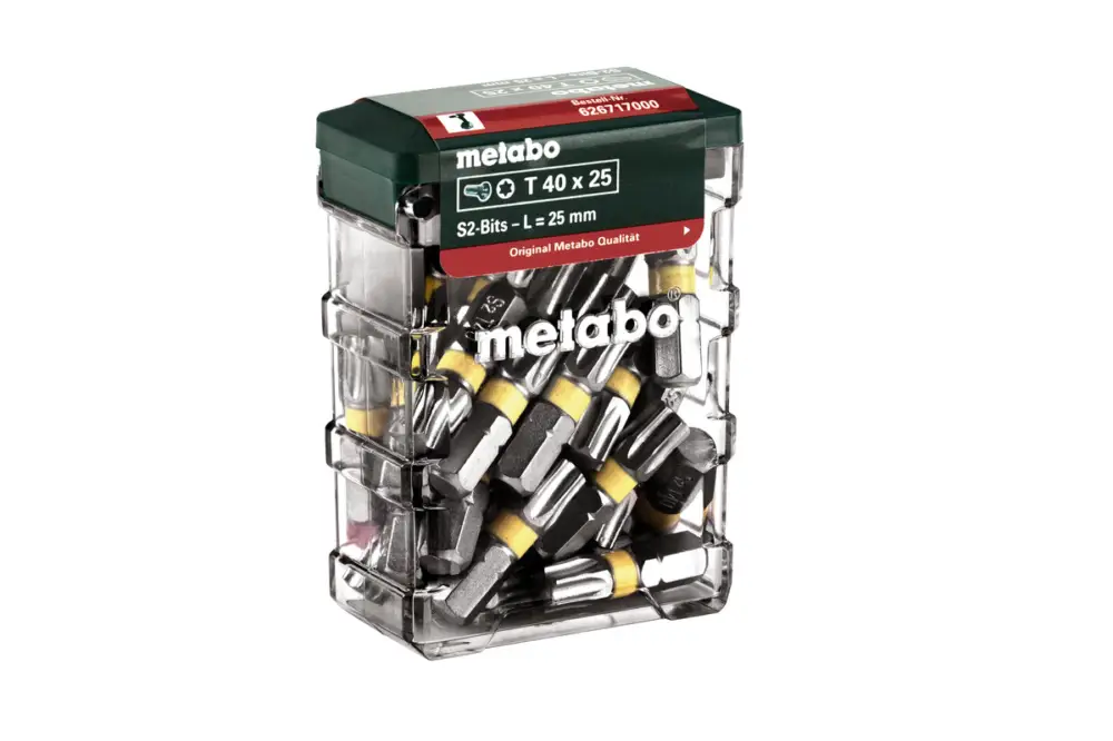 METABO Bit-Box T40, SP, 25-teilig 626717000 Begrenztes Angebot