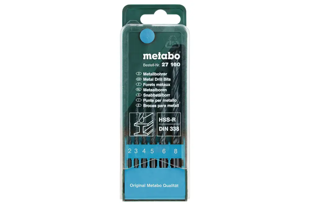 METABO HSS-R-Bohrerkassette, 6-teilig 627160000 Highlight