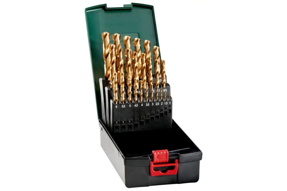 METABO HSS-TiN-Bohrerkassette, 25-teilig 627191000 Geprüft