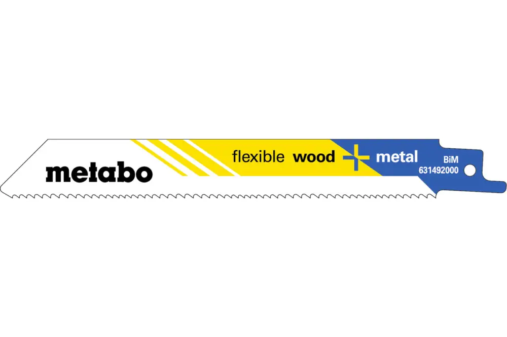 Preisreduziert METABO 25 Säbelsägeblätter "flexible wood + metal" 150 x 0,9 mm 628246000