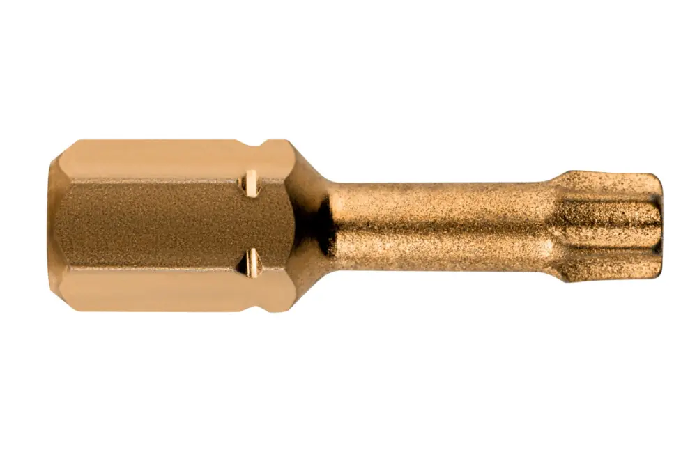 Neu Im Sortiment METABO 3 Bits für Torx-Schrauben T40/ 25 mm Diamant 628512000