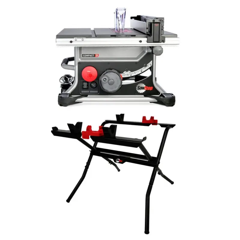 Ausverkauf SawStop Tischkreissäge CTS-230B50EU + Klappbares Untergestell CTS-FS-I