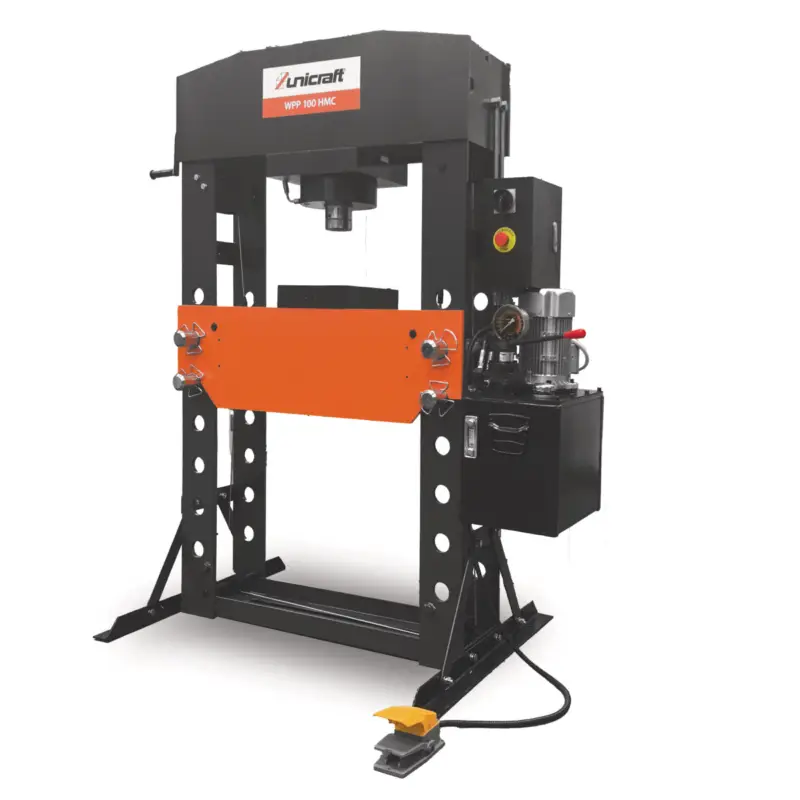 Schnäppchen Elektro-hydraulische Werkstattpresse Unicraft WPP 50 HMC 6301051