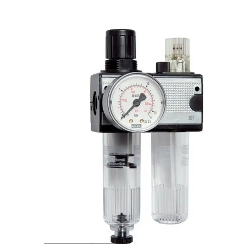 Geprüft MULTIFIX Wartungseinheit (2) 2-teilig G 3/8" 0,5 - 10 bar auto. Entlüftung CL 38