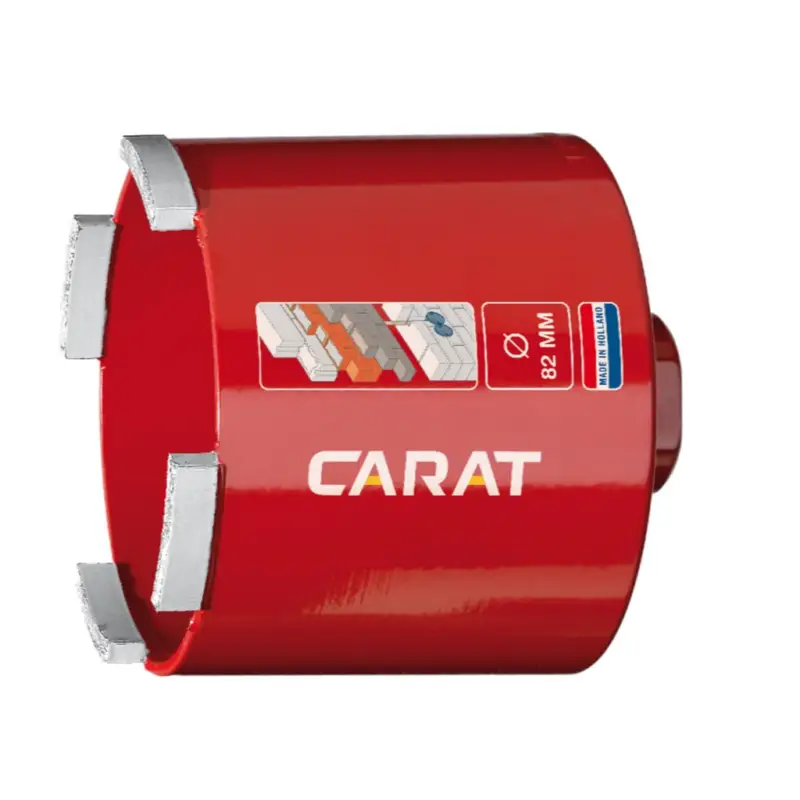 Carat Bohrkrone DOSENSENKER DUSTEC ECONOMY 82 mm 60 mm Länge HTS082604E Wochenendangebot