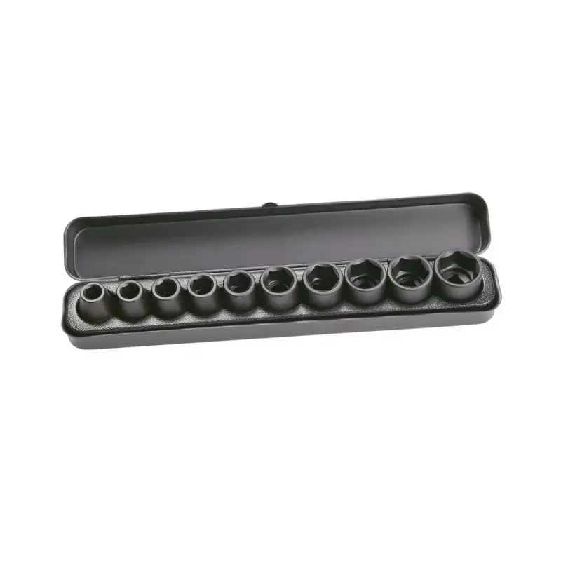 Geprüft HiKOKI 1/2‘‘ Steckschlüssel Set 751879 14 teilig schlagfest für Schlagschrauber