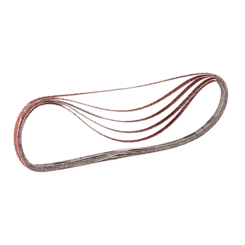 Geprüft Makita Schleifband 6 x 533 mm K100 5 Stück für Holz und Metall P-43212