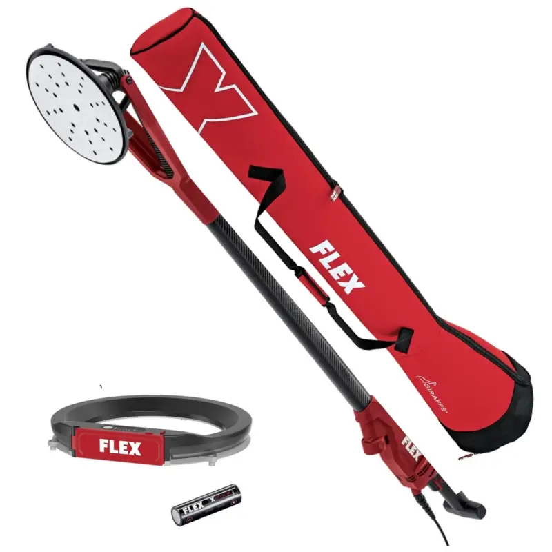 Begrenztes Angebot Flex Wand und Deckenschleifer GE 6 X-EC Nr. 534652 + LED Akku Licht WL 1000 GE 6