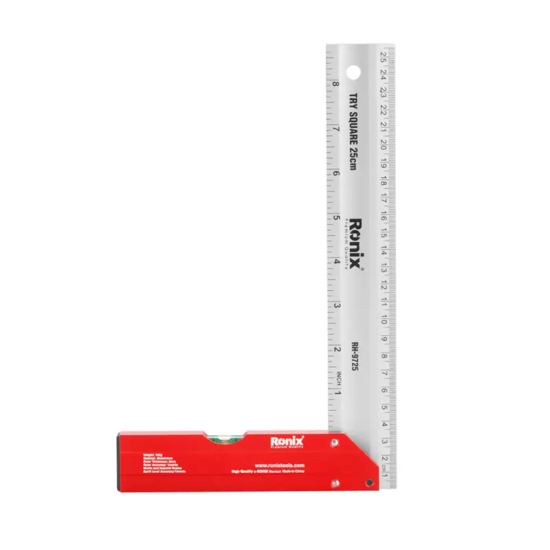 Preisknaller Ronix Schreinerwinkel Aluminium Größe 250 mm RH-9725