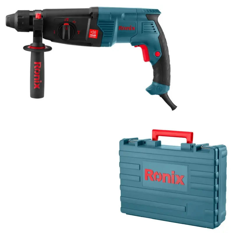 Ronix Bohrhammer 900 W 30 mm 3,3 J 4 Funktionen SDS-Plus für Dauerbetrieb 2731 Mega-Angebot