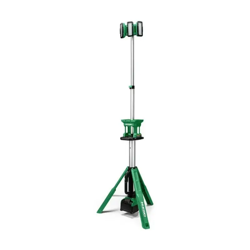 Hikoki Akku-Baustellenstrahler UB18DGW4Z 18 V Stativ Leuchte mit 4000 Lumen Mega-Angebot