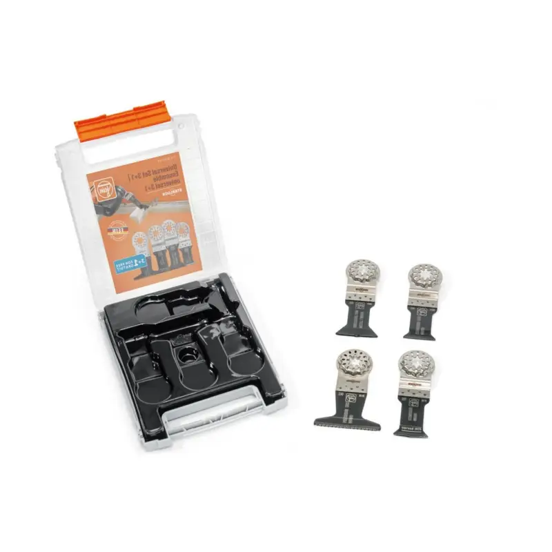 Fein 3+1 Universal-Set 4 Starlock HCS Sägeblätter E-Cut 35222967500 Billig