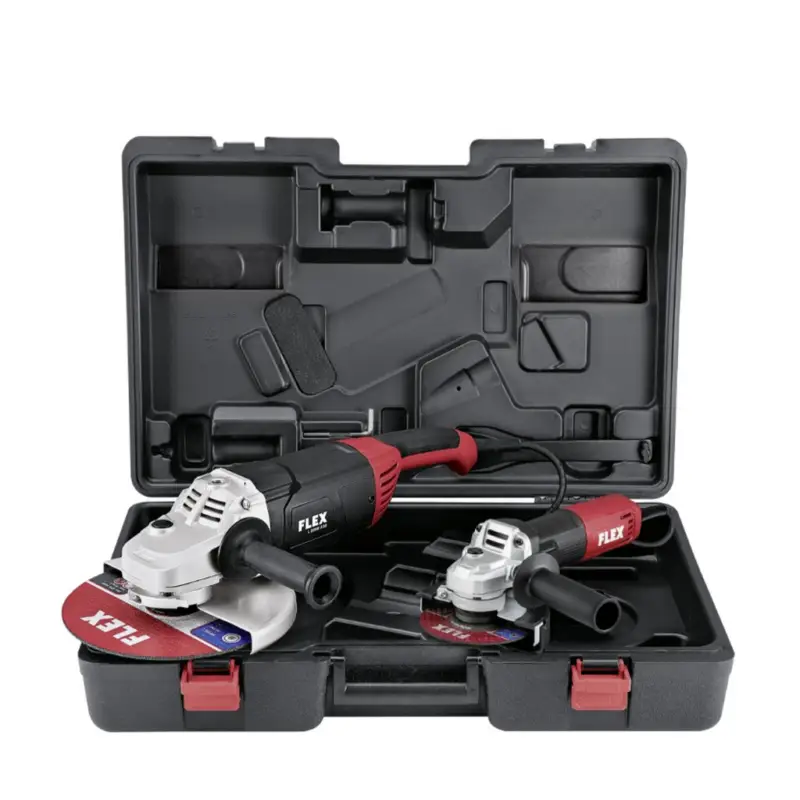 Flex Winkelschleifer Set L 2200 230 + L 850 125 Set 2200 und 850 Watt 533121 Online Kaufen