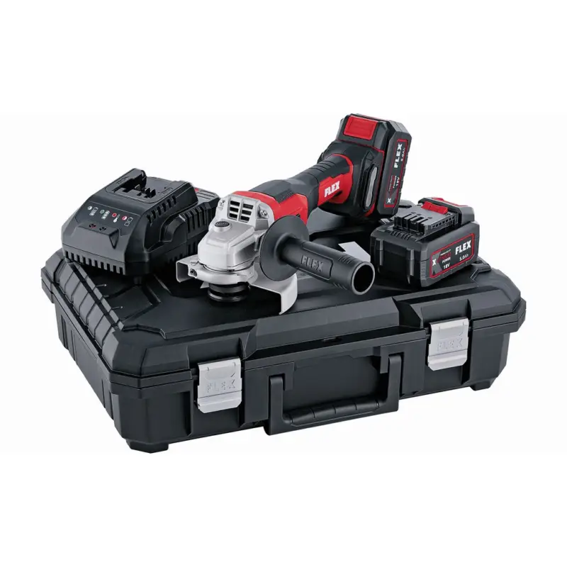 Super-Preis Flex Akku Winkelschleifer L 125 18.0 EC LD 5,0 Set 18 V 1,6 kg mit Akku 530496