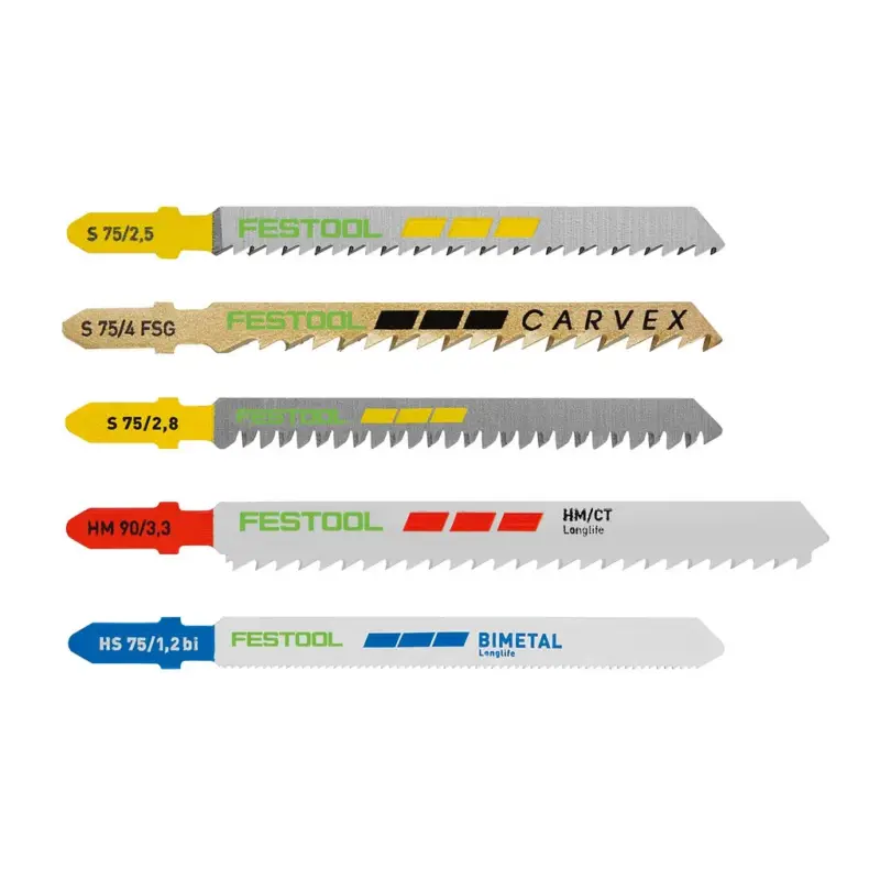 Festool Stichsägeblatt Set STS-Sort 21 W P M für Holz Metall Kunststoff 578071 Heißes Angebot